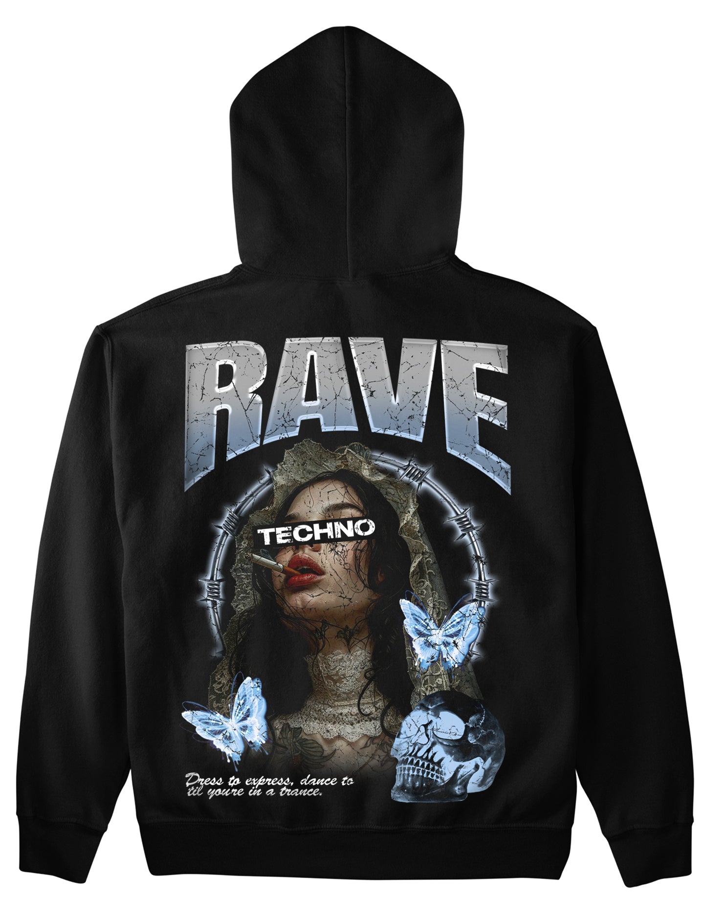 Dress (Backprint) Hoodie