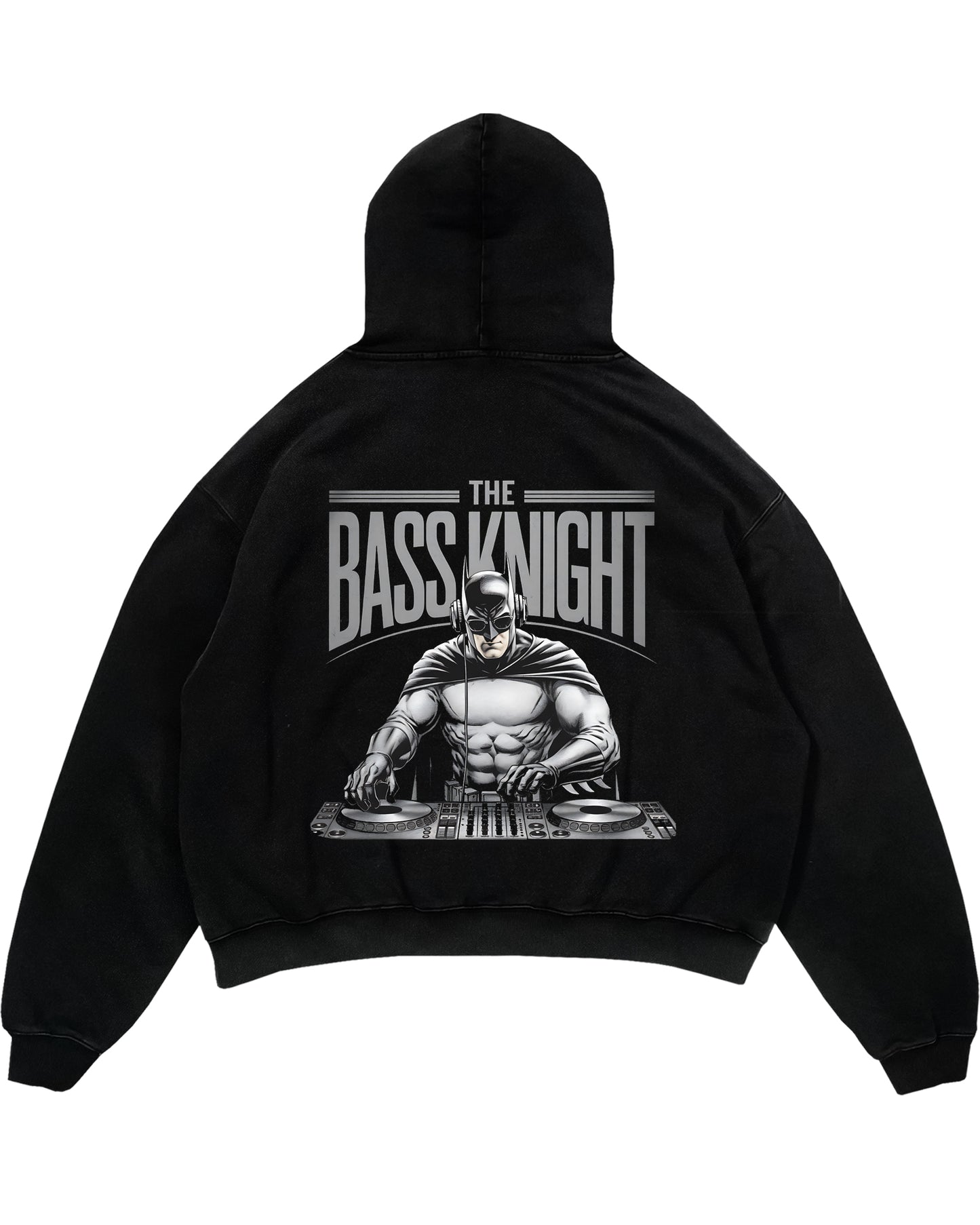 The Bass Knight Oversized (Backprint) Hoodie