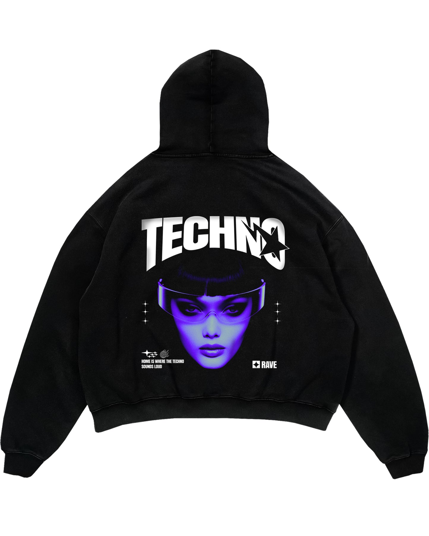 Home Oversized (Backprint) Hoodie