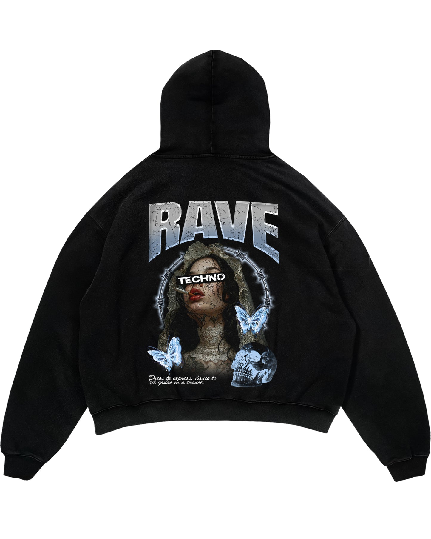 Dress Oversized (Backprint) Hoodie