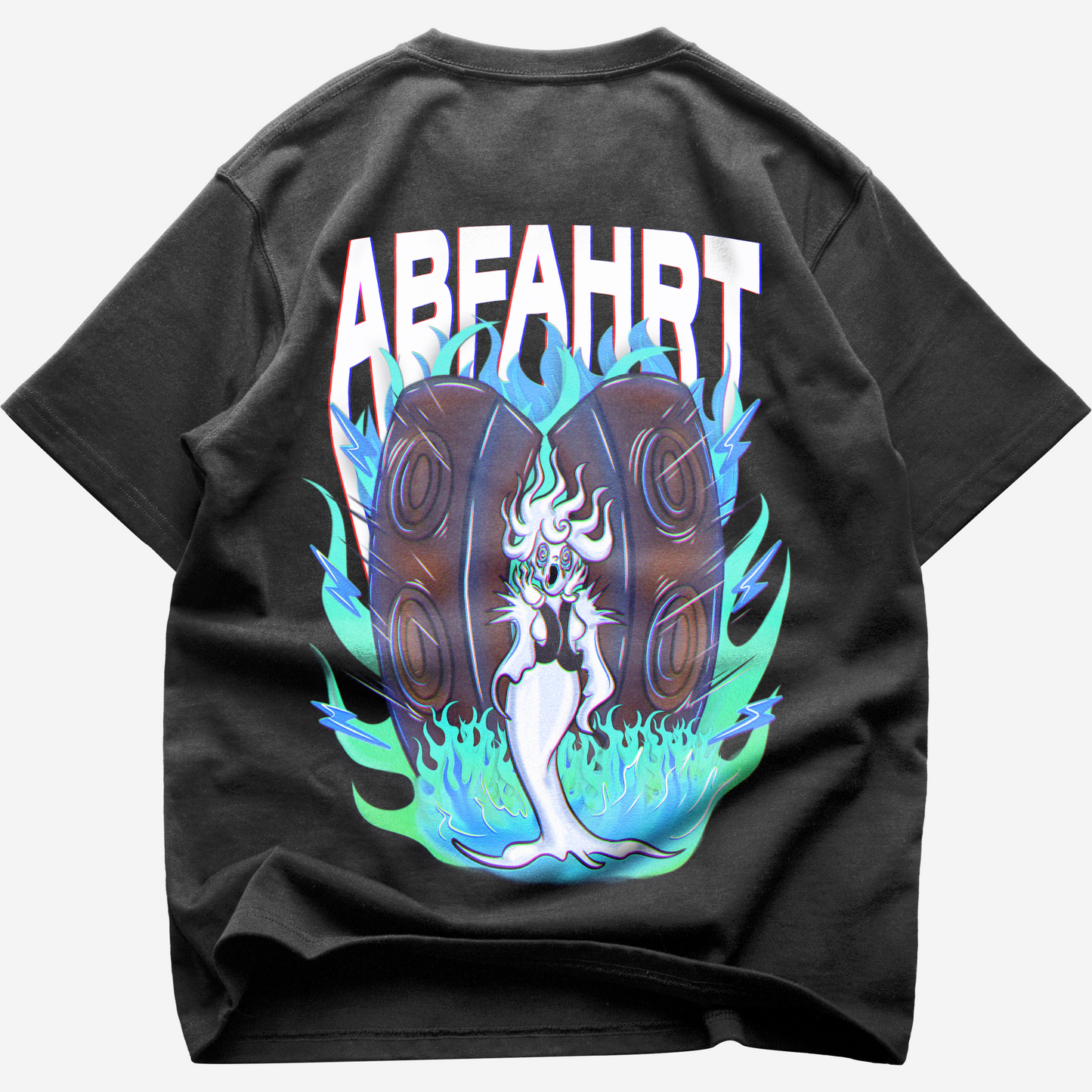 Departure (Backprint) Oversize Shirt