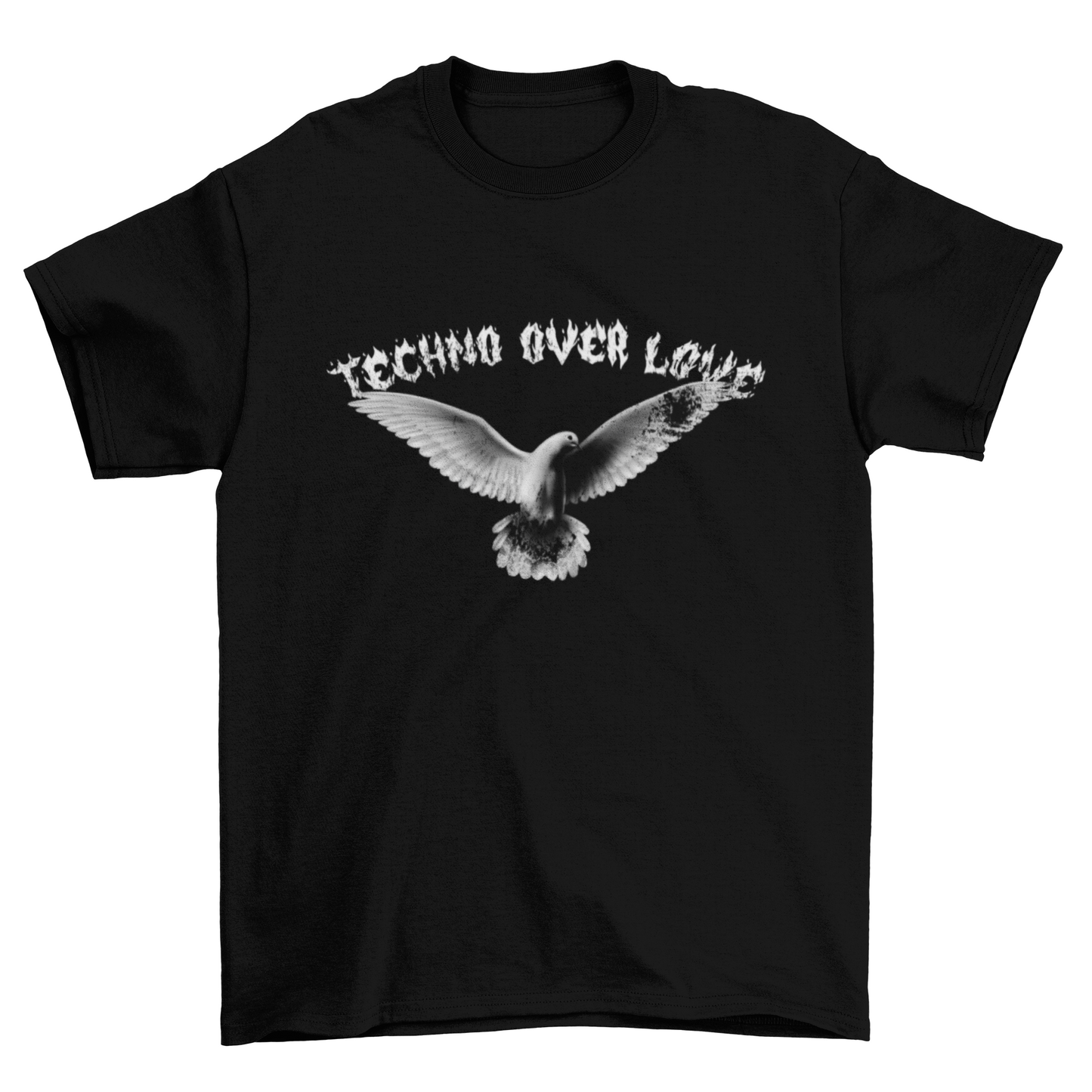 Techno Over Love T Shirt