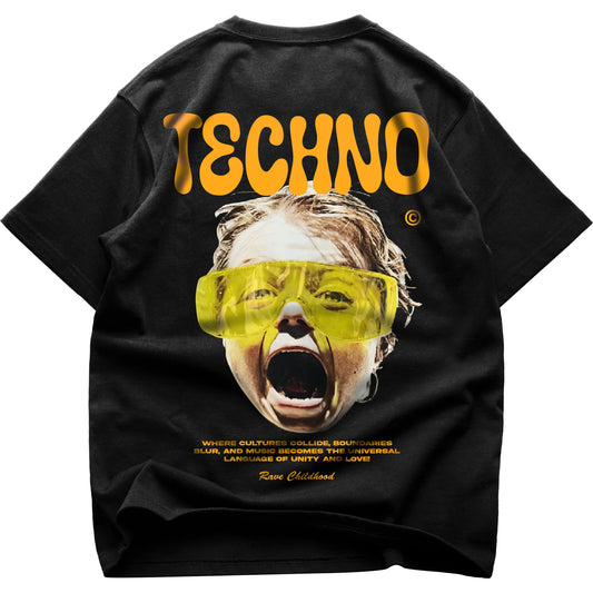 Techno Oversized (Backprint) Shirt