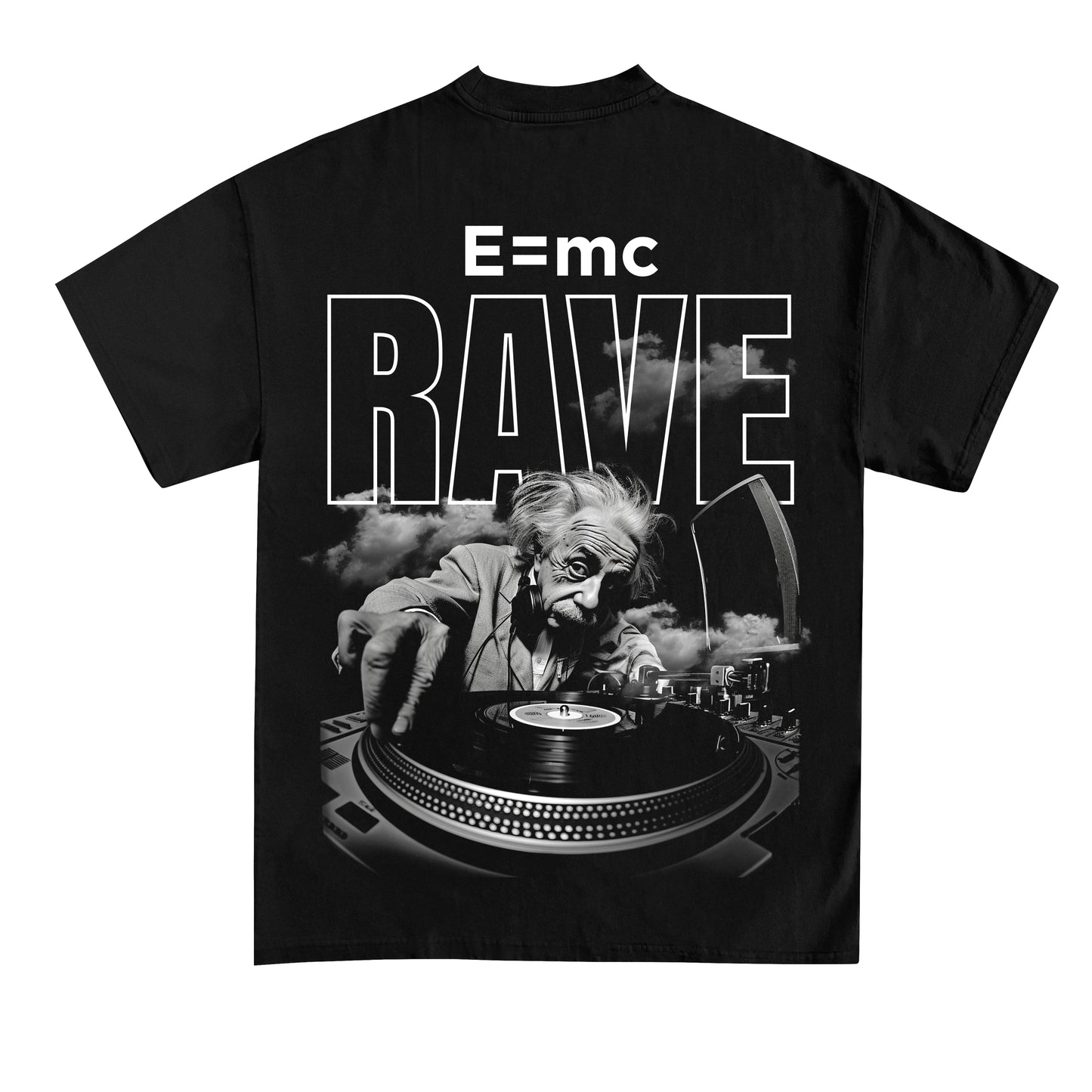 E=mc rave (Backprint) Shirt