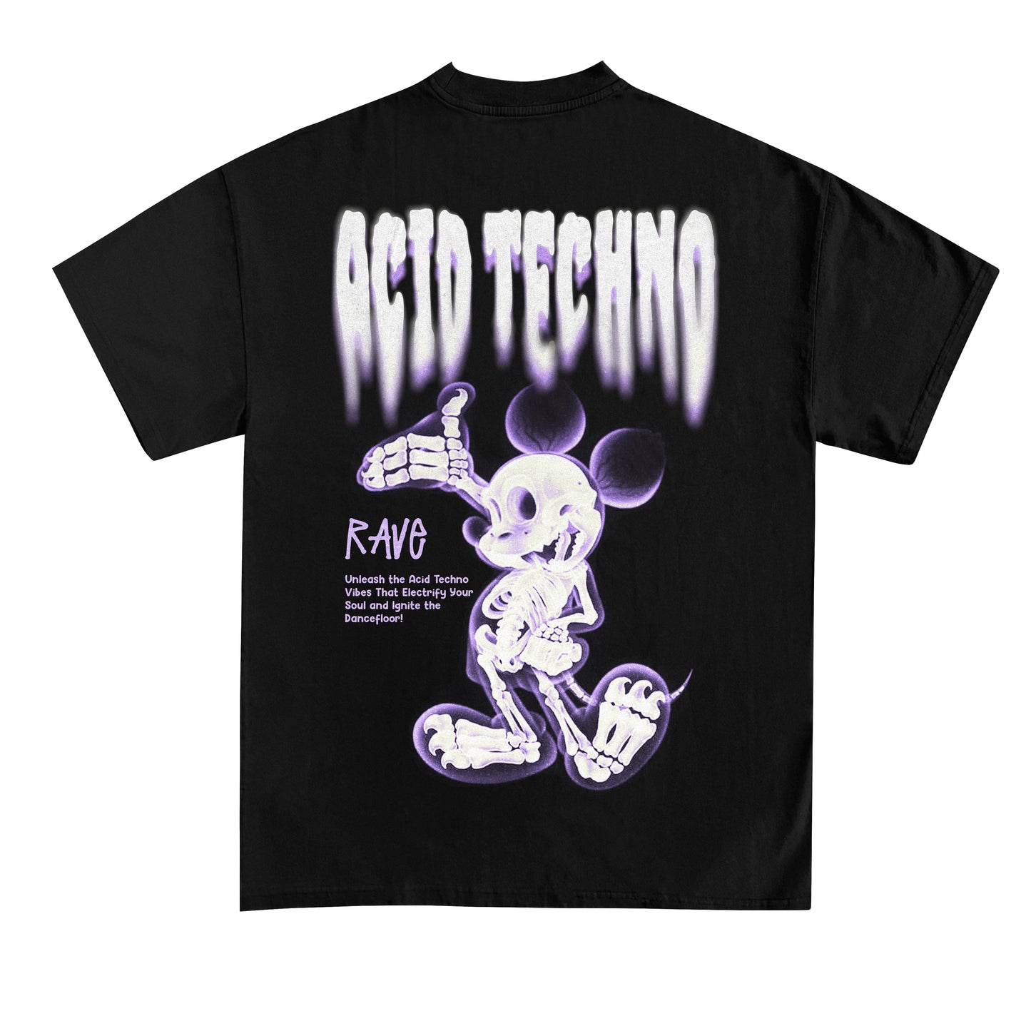 Acid techno (Backprint) Shirt