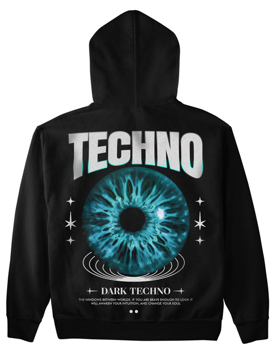 Dark Techno (Backprint) Hoodie