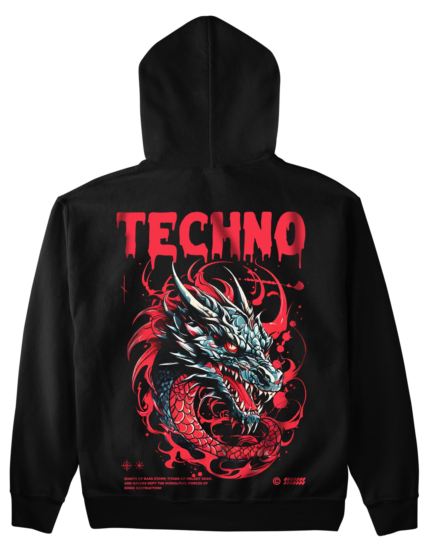 Dragon (Backprint) Hoodie