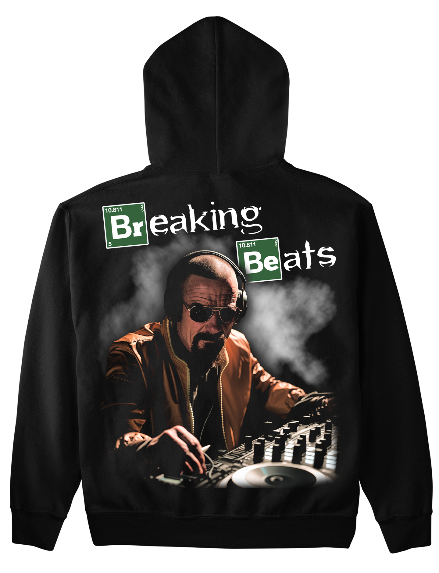 Breaking Beats (backprint) hoodie