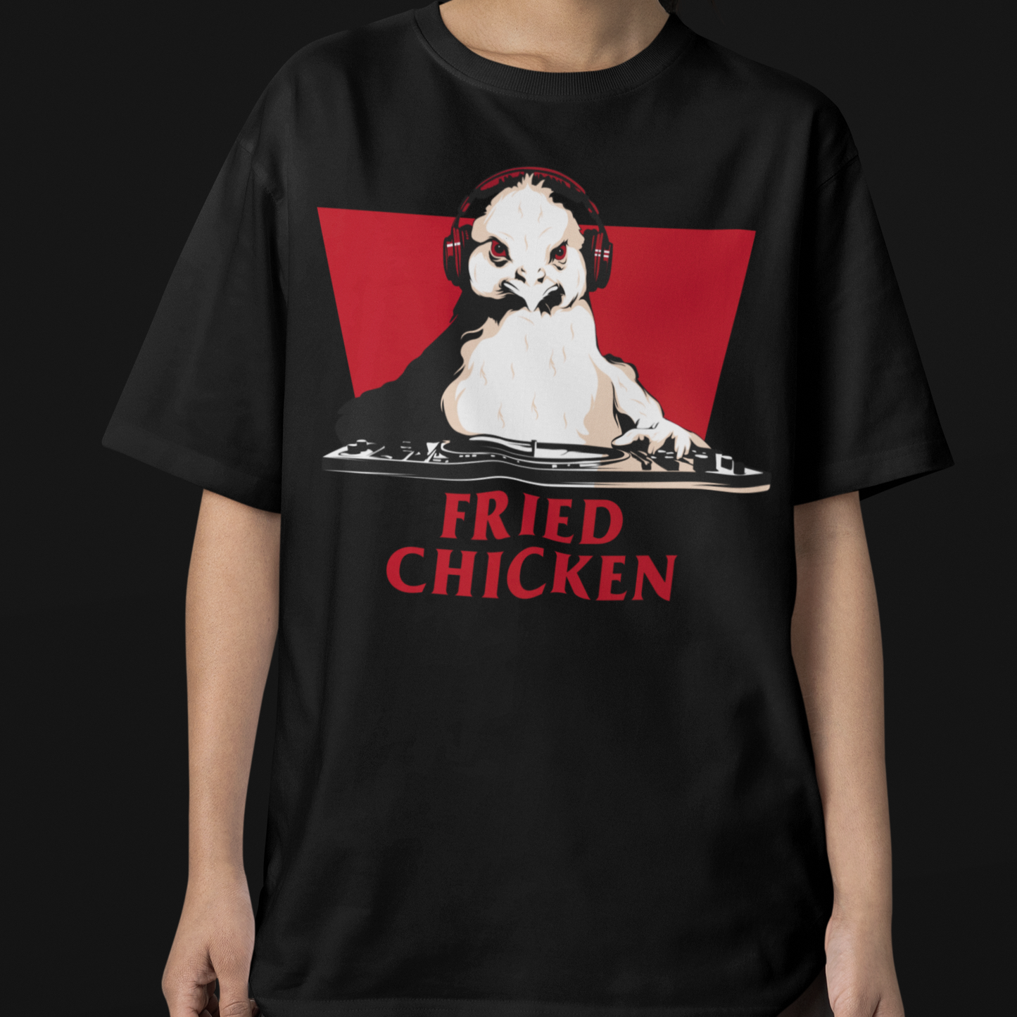 FRIED CHICKEN Oversized Shirt