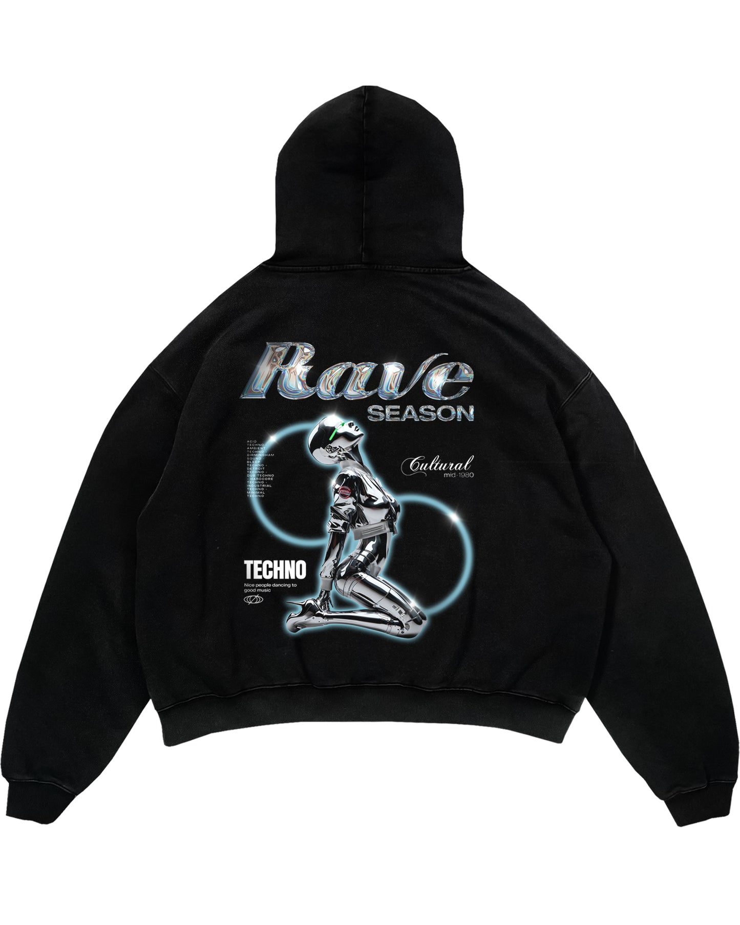 Rave Season Oversized (Backprint) Hoodie