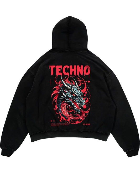 Dragon Oversized (Backprint) Hoodie