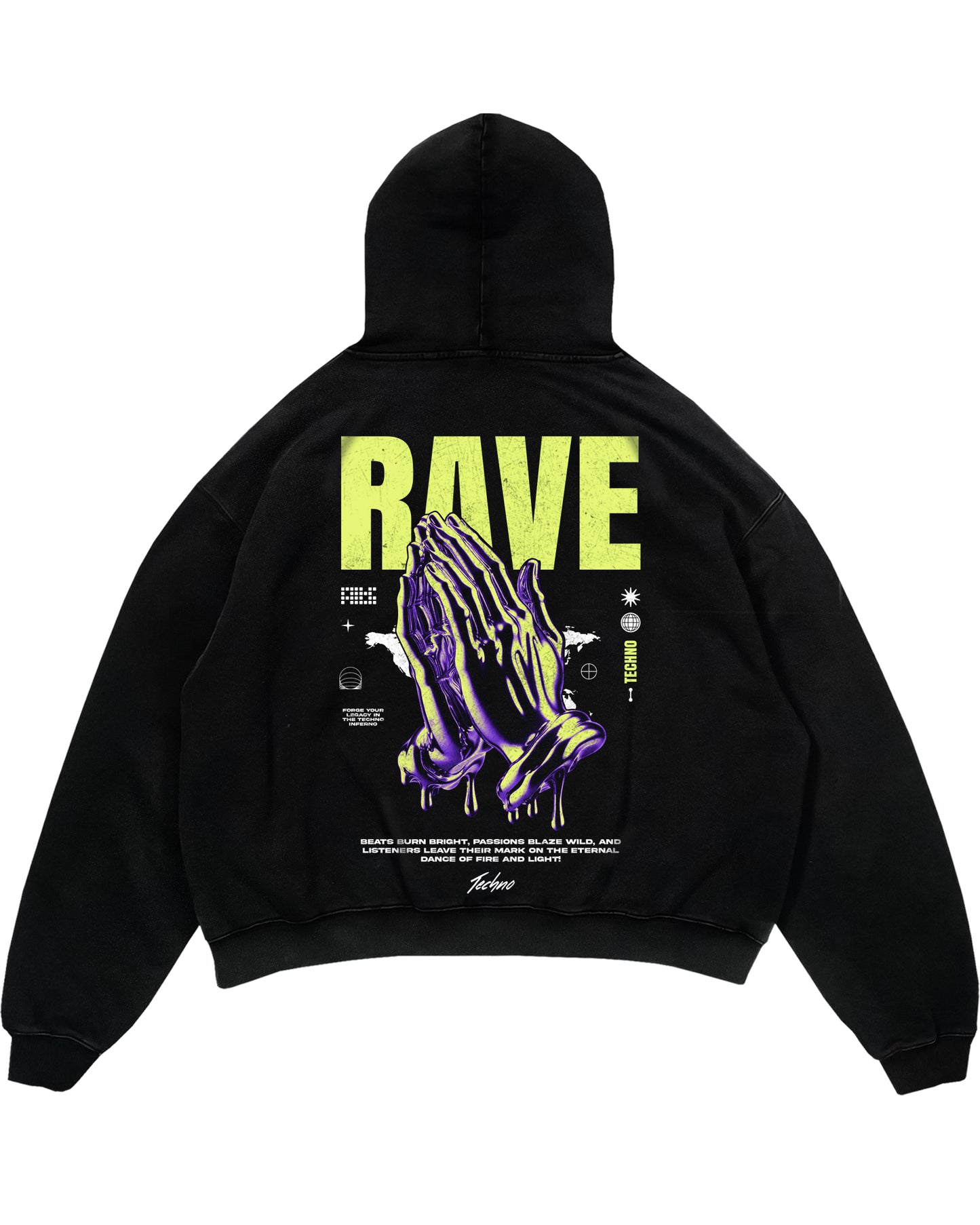 Passion Oversized (Backprint) Hoodie