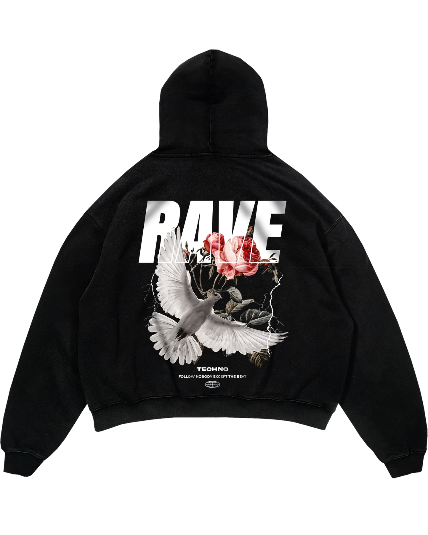 Beat Oversized (Backprint) Hoodie