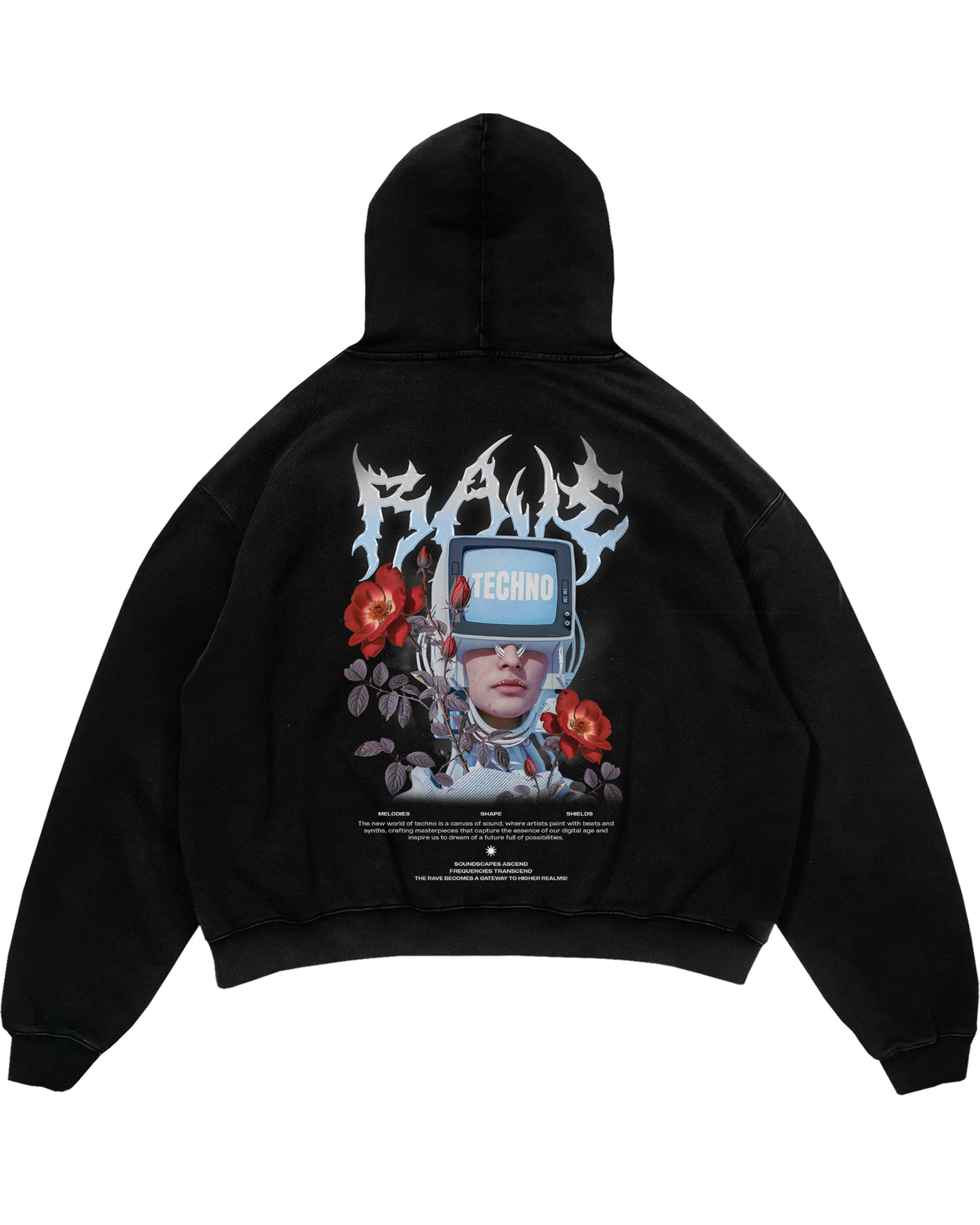 Melodies Oversized (Backprint) Hoodie