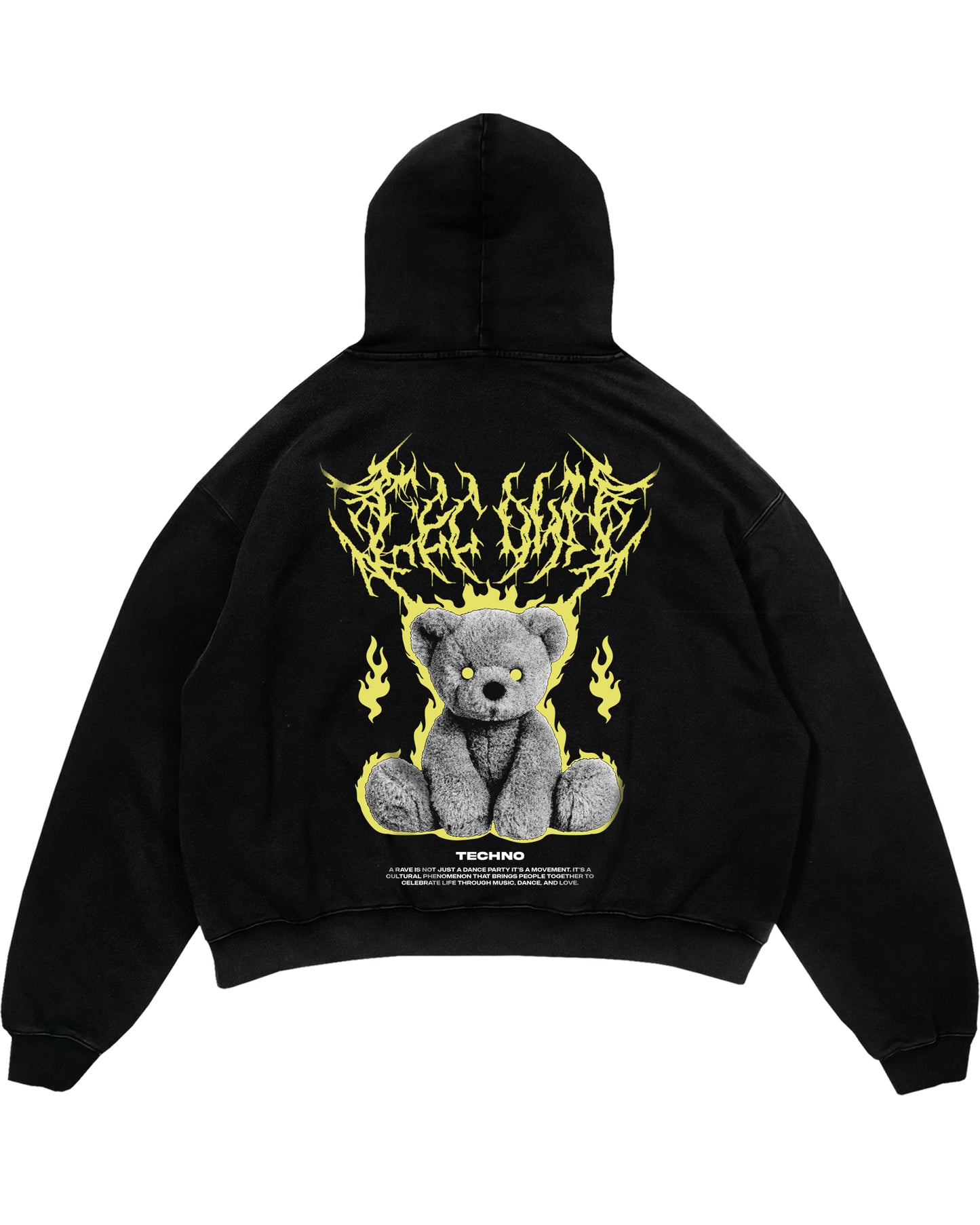 Teddy Oversized (Backprint) Hoodie