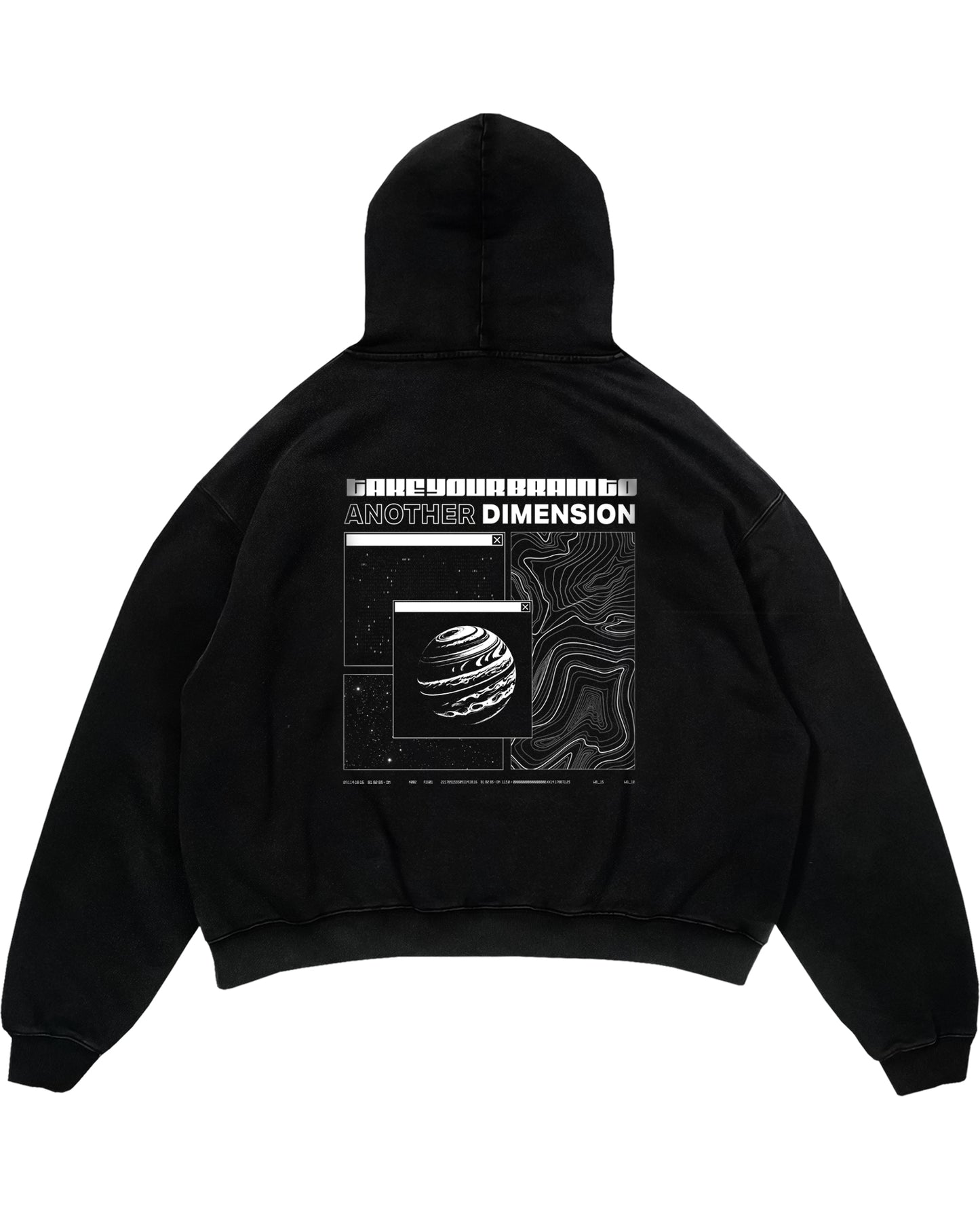 Another Dimension Oversized Hoodie