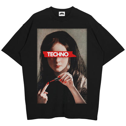 Techno Oversized Shirt