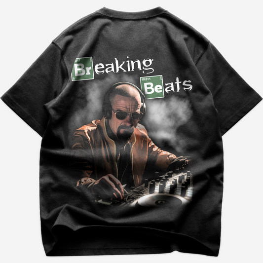 Breaking Beats (backprint) Oversized Shirt