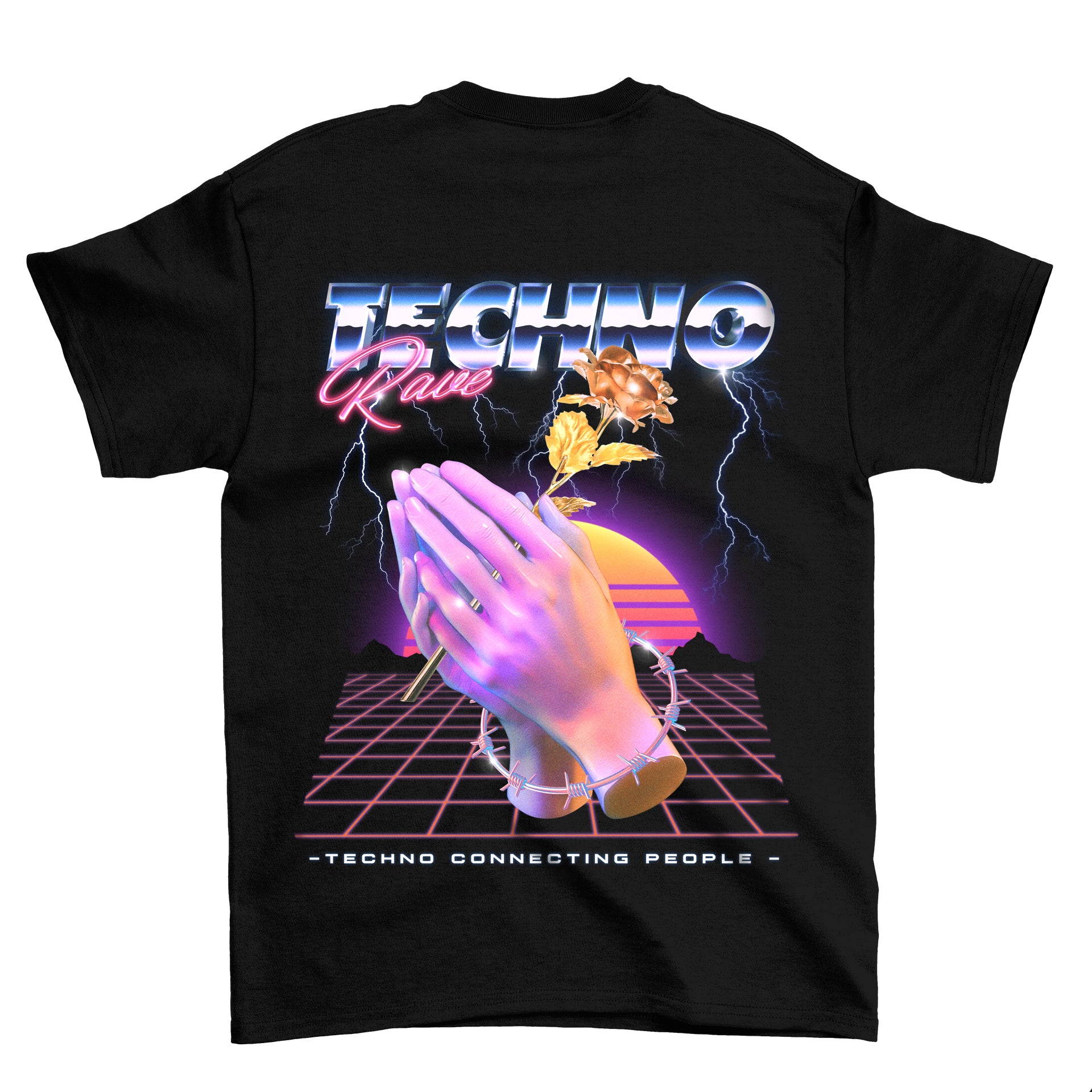Techlinked Shirt connecting (Backprint) Shirt – Technostorm