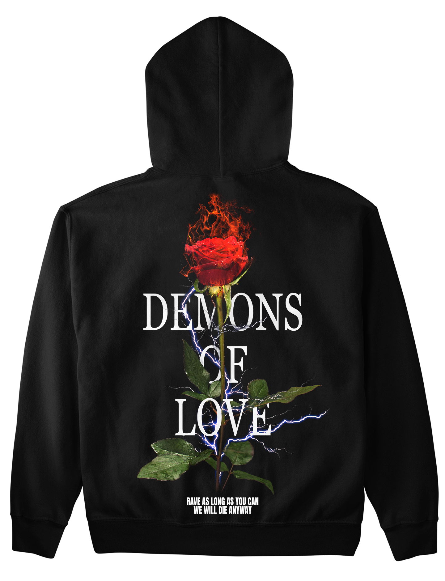 fire rose  Hoodie