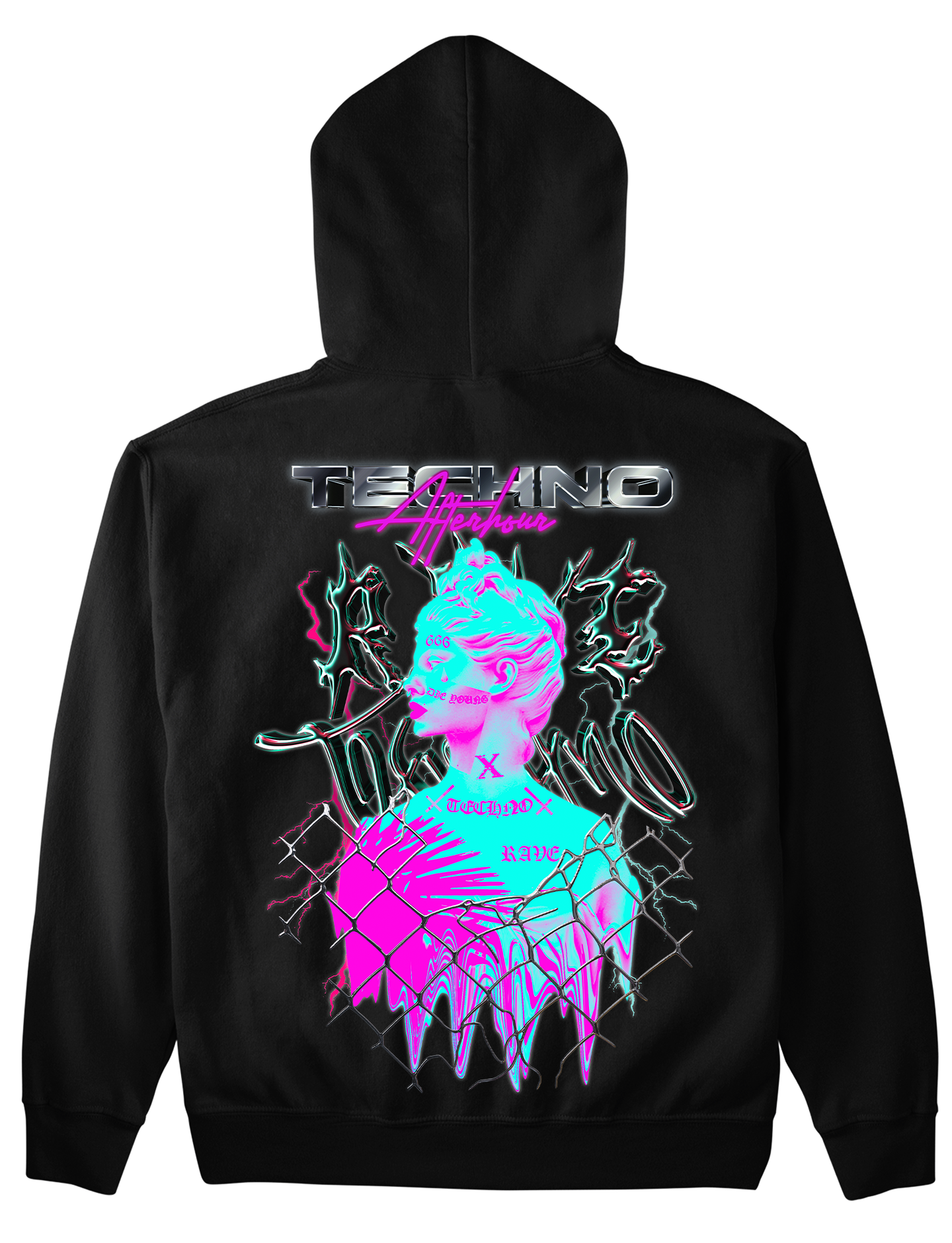 Techno after hour hoodie