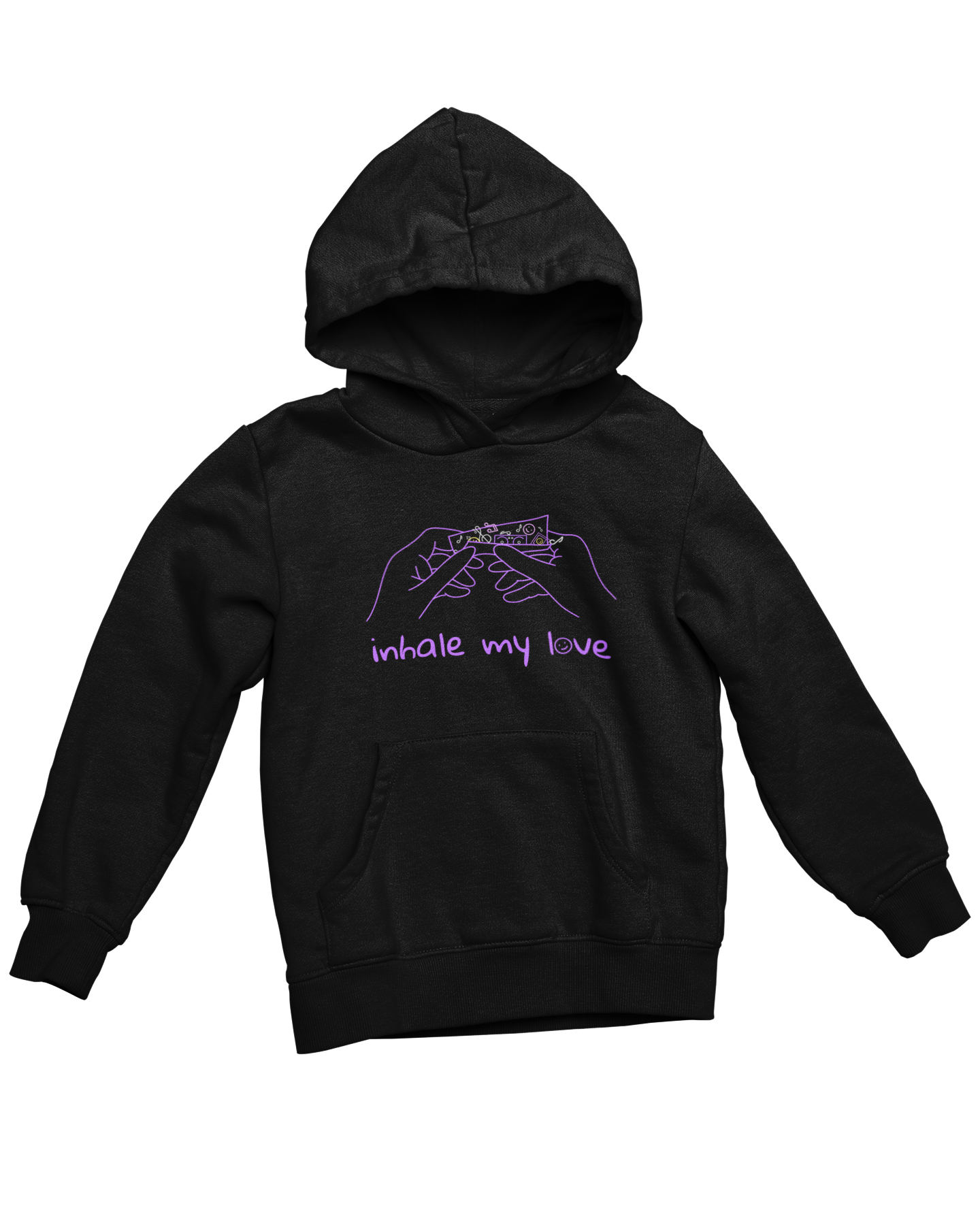 inhale hoodie