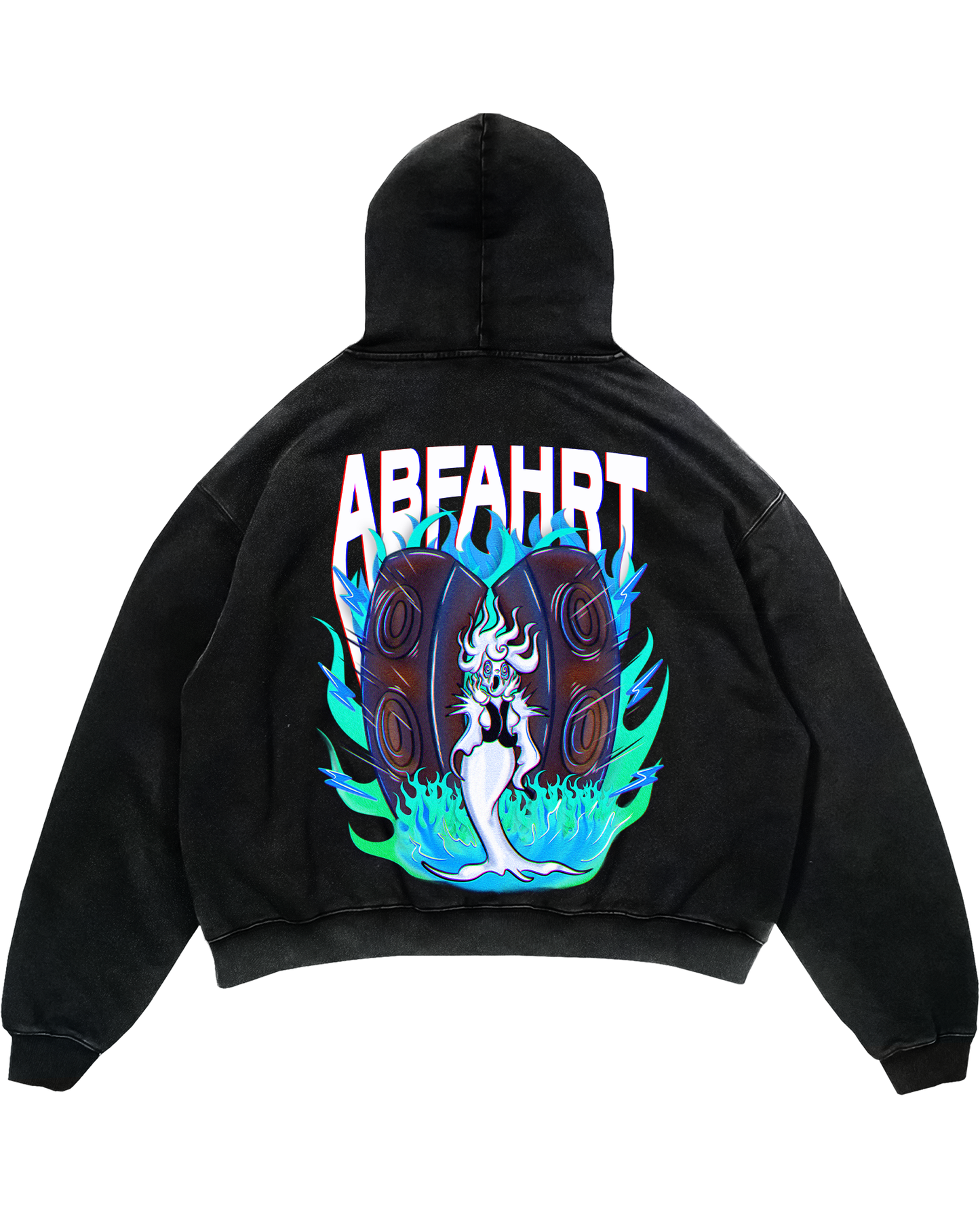 Abfahrt Oversized Hoodie