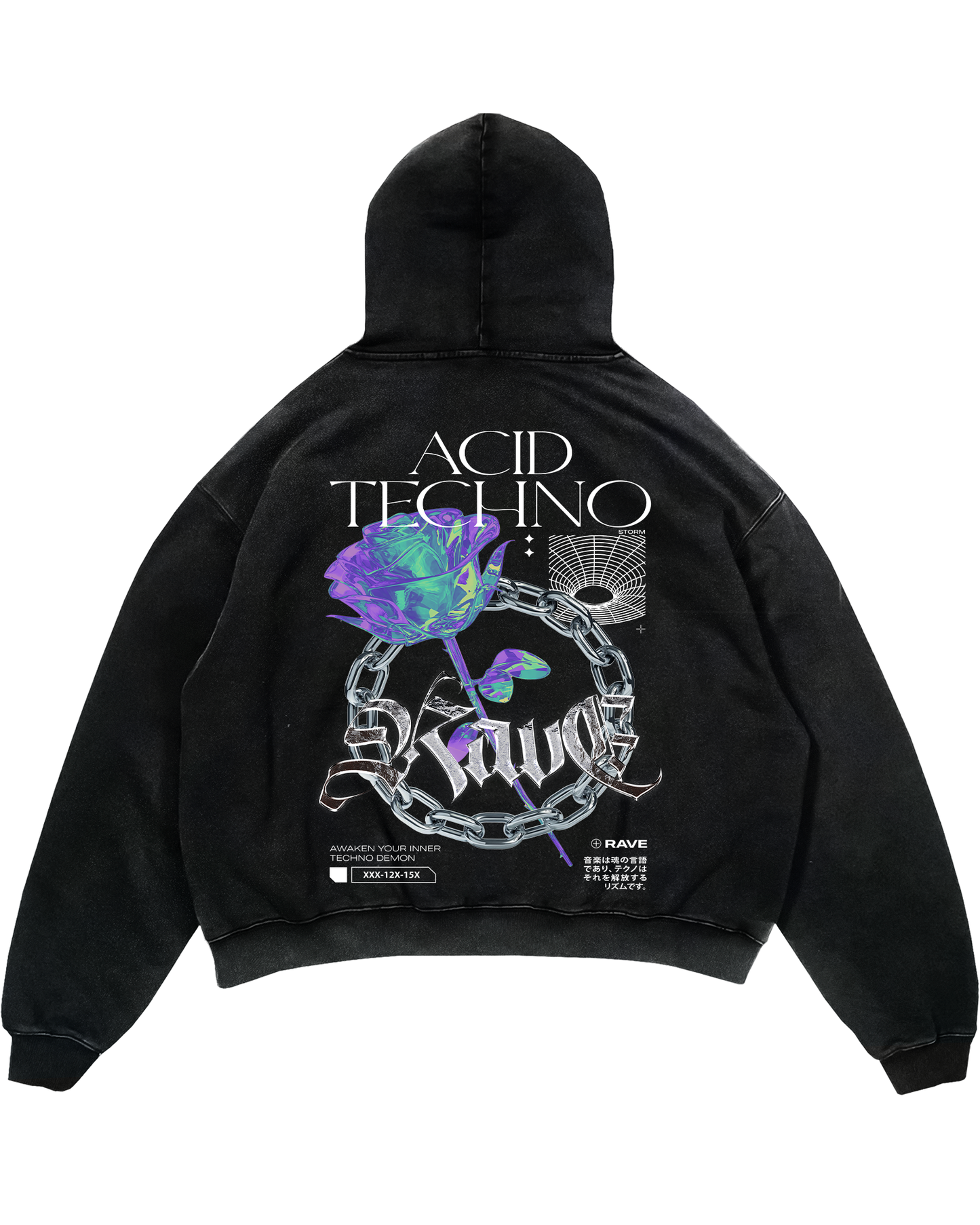 Acid Love Oversized Hoodie