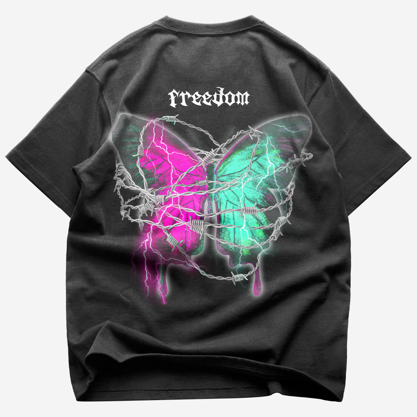 Freedom  (Backprint) Oversize Blast