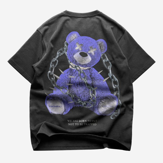 trapped teddy oversize (backprint) blaster