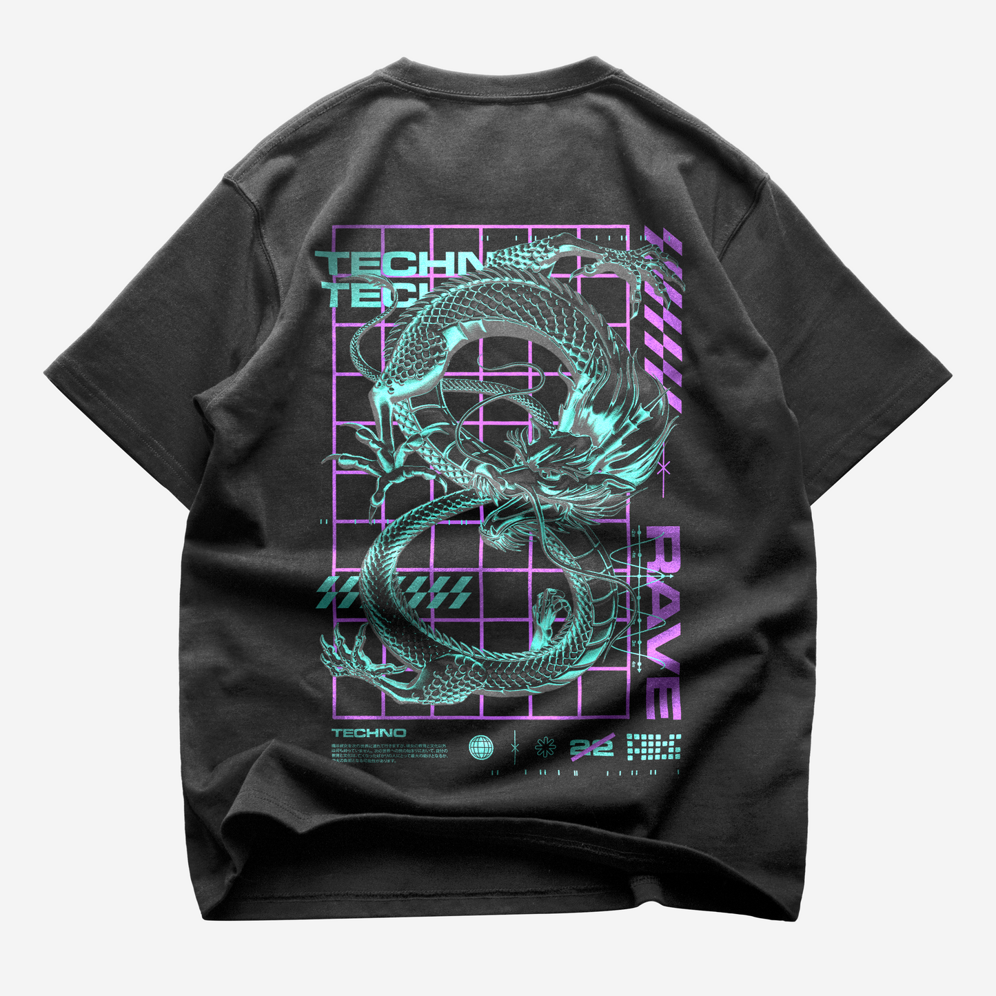 Dragon (Backprint) Oversize Blast