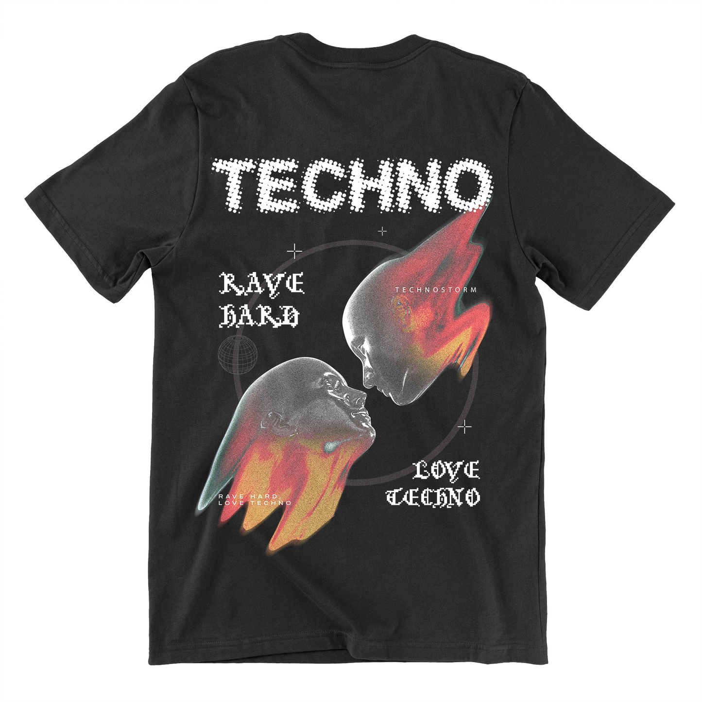 Love Techno (Backprint) Shirt