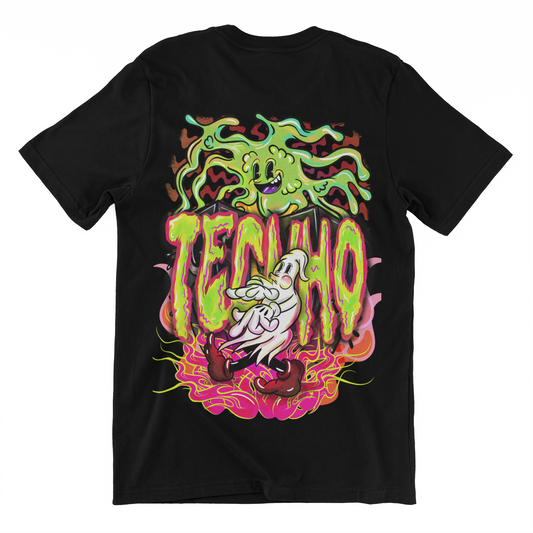 Techno Ghost T Shirt