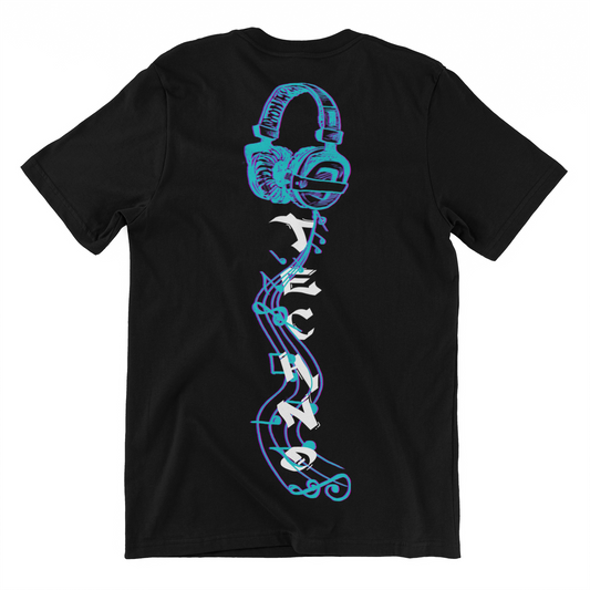 headphones t shirt